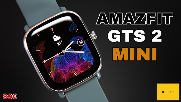 Amazfit GTS 2 Mini, el nuevo reloj compacto y barato con medidor de oxígeno  en sangre