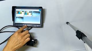 New 7 inch IPS 2 split screen 1024*600 AHD Car Monitor Driving recorder DVR Security Monitoring