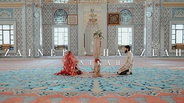 Zaineb + Hanzlah - Pakistani Nikah Ceremony (Cinematic Highlights)