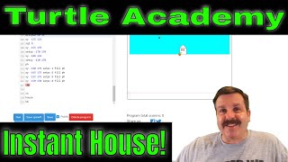 Famous Instant House in Turtle Academy | How to use FMS Logo Lessons too! 🤯 Wealth
