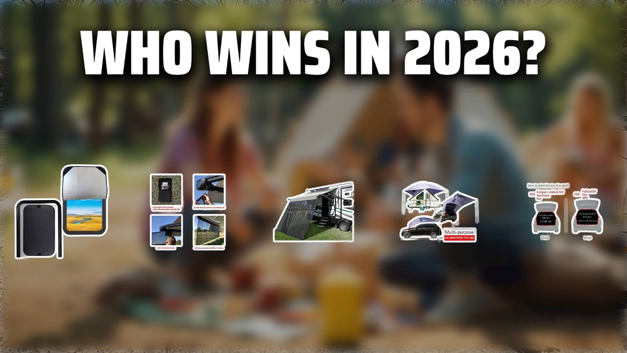 The Top 5 Best Camper Awning Shade in 2026 - Must Watch Before Buying!