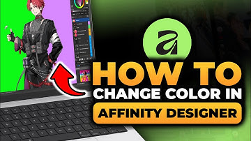 How To Change Color in Affinity Designer (100% WORKS) | Change Color in Affinity Designer