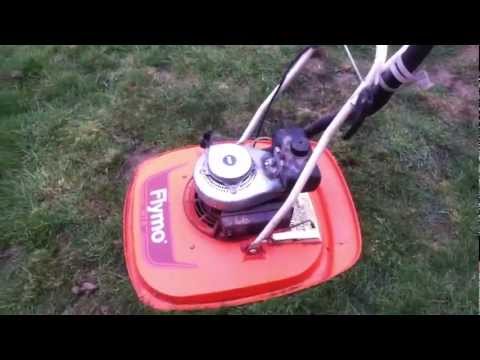 flymo lawnmower with jlo engine