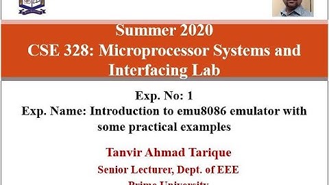 Microprocessor Systems and Interfacing Lab - Experiment 1