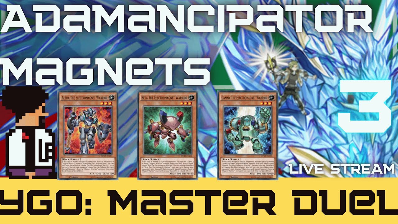 Playing Viewers w My Adamancipators/Magnet Deck   || Lex Plays || Yu-Gi-Oh! Master Duel Ranked