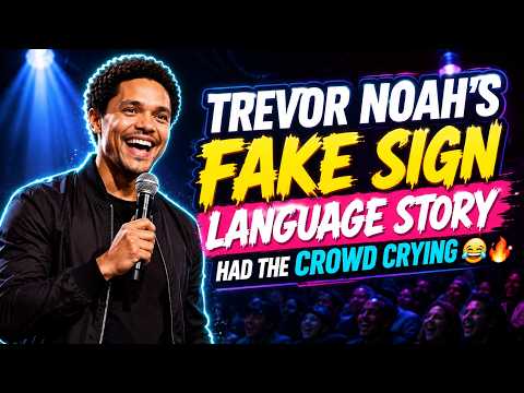Trevor Noah's Fake Sign Language Story Had the Crowd Crying 😂🔥