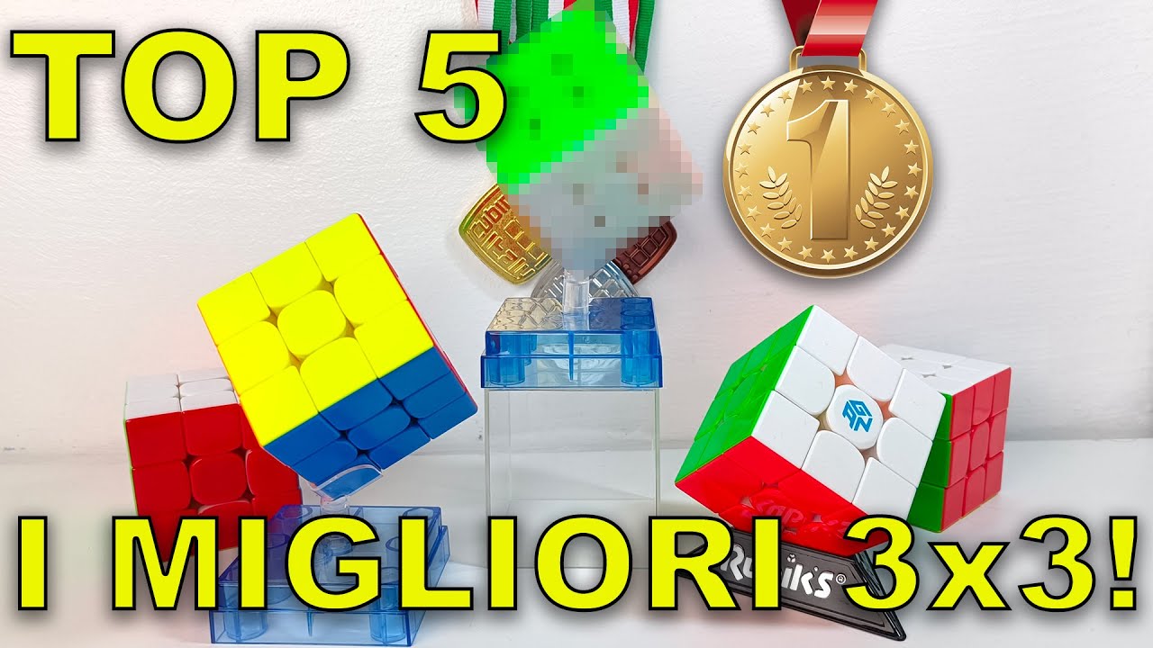 TOP 5] I 5 MIGLIORI CUBI DI RUBIK 3x3! 