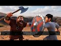 How Vikings Hid Steel Inside Iron to Make Deadly Axes #military #facts #engineering #history