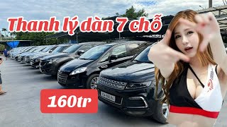 Thanh Lý Tiếp Dàn Xe 7 chỗ - bán tải - 5 chỗ gầm cao- Máy dầu chỉ 160tr oto cũ 0816662386-0971255863