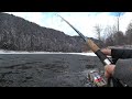 Закрытие сезона открытой воды 2022 на горной реке Дальнего Востока! Хариусы, ленки и ЛЬДИНЫ!!!