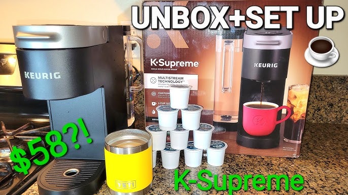 Keurig K-Supreme Plus Coffee Brewer with 24 K-Cups, My K-Cup & Voucher -  20919502