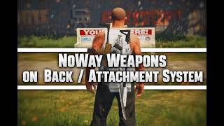Celebrity NoWay Weapons and Items on Back with Visible Attachments Net Worth