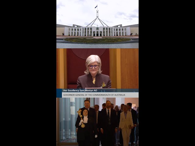 The 48th Parliament of Australia was opened today