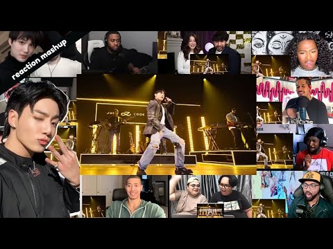 Jung Kook 'Standing Next to You' @ iHeartRadio! LIVE | Reaction Mashup