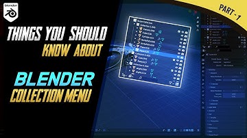 Things you should know about blender collection menu Part 1 | Deepak Graphics
