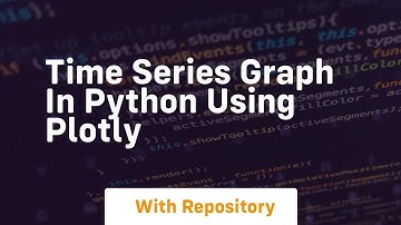 Time series graph in python using plotly