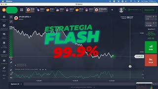 Estrategia Flash 10 Segundos No Repinta 99% Efectividad Iq   