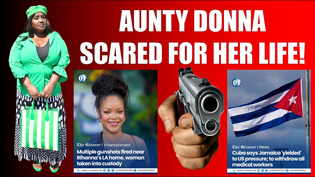 AUNTY DONNA SCARED FOR HER LIFE!