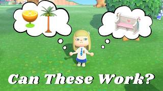 Decorating With Items I Never Use in ACNH!