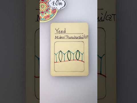 Yeed Inktober 2025 Day 27 Tangle How To Draw By Eva Wu Zentangle 禪繞畫 Shorts 墨趣十月