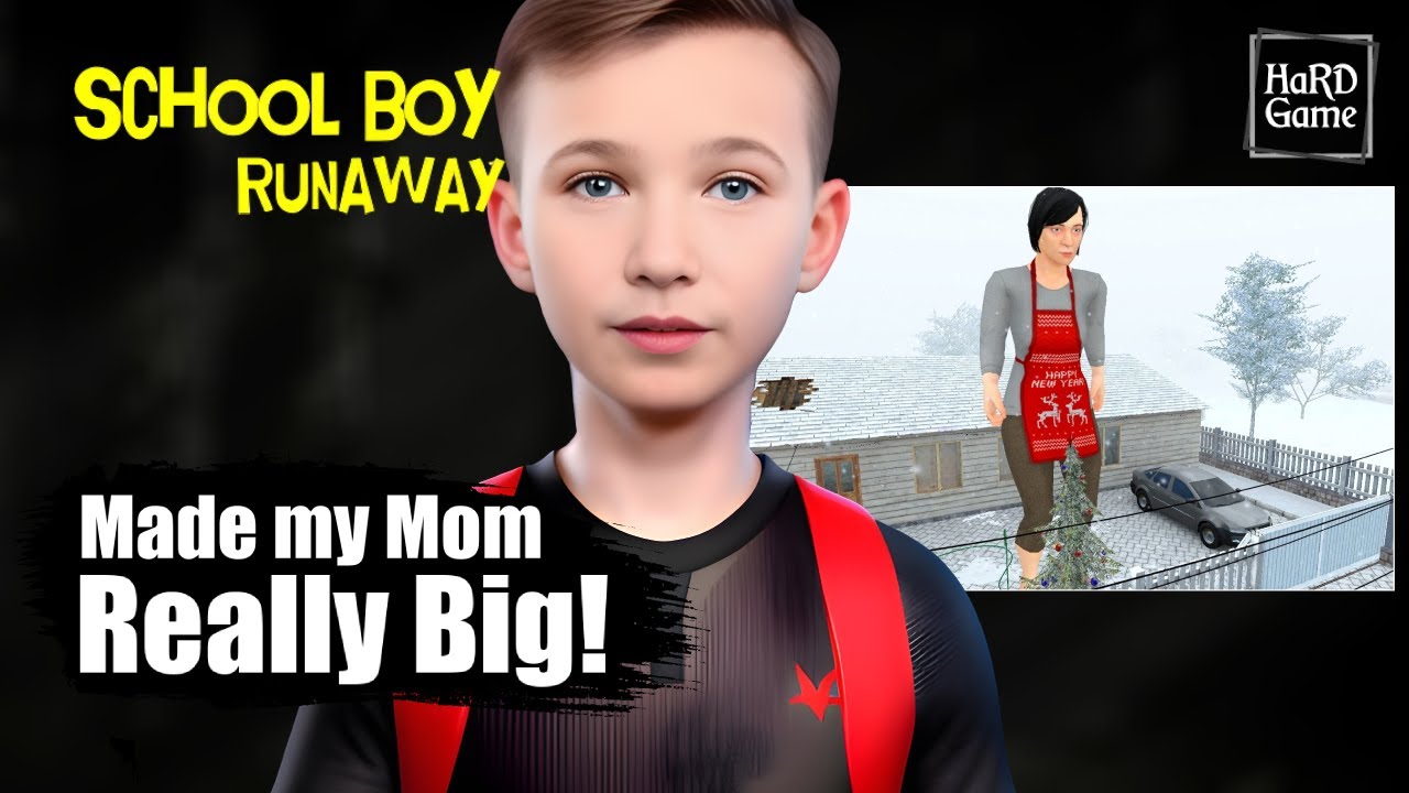 Runaway Mom SchoolBoy Runaway — Made my Mom really Big / Giant Mom [Walkthrough ...
