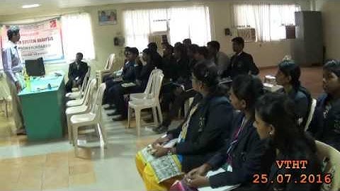 VELTECH HIGHTECH DEPT OF EEE GUEST LECTURE 25 07 2016