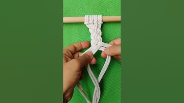 Basic Macrame Knots Part -16.2 #tutorialforbeginners #macrametutorial #howtomake #macrameknots #diy