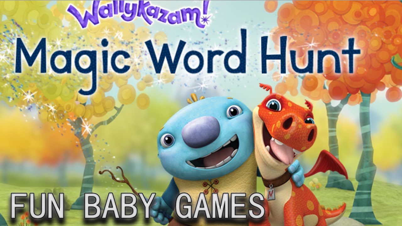 wallykazam magic word hunt game