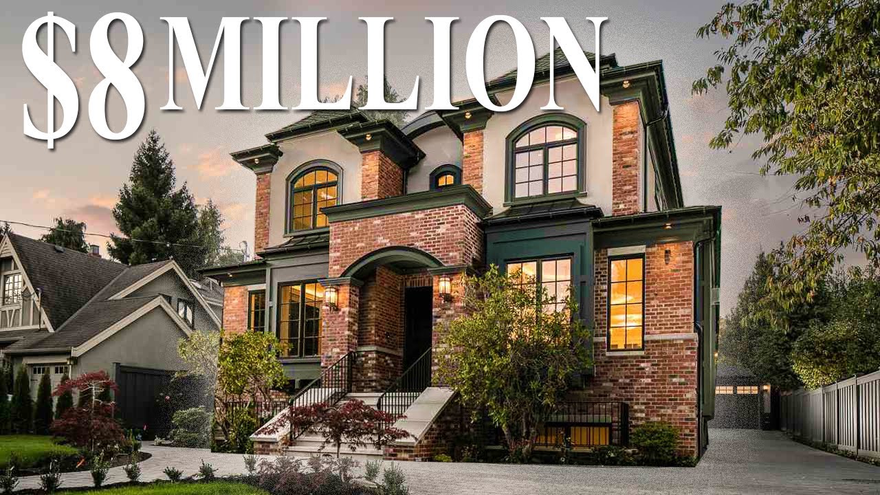 ВНУТРИ РОСКОШНОГО ОСОБНЯКА В ВАНКУВЕРЕ в Данбаре | Многомиллионные туры по особнякам Ванкувера