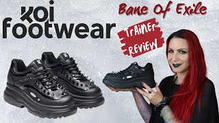 日本未入荷 Koi Footwear - Bane Of Exile Platform Sneakers Koi Bane Of Exile Trainer review - YouTube