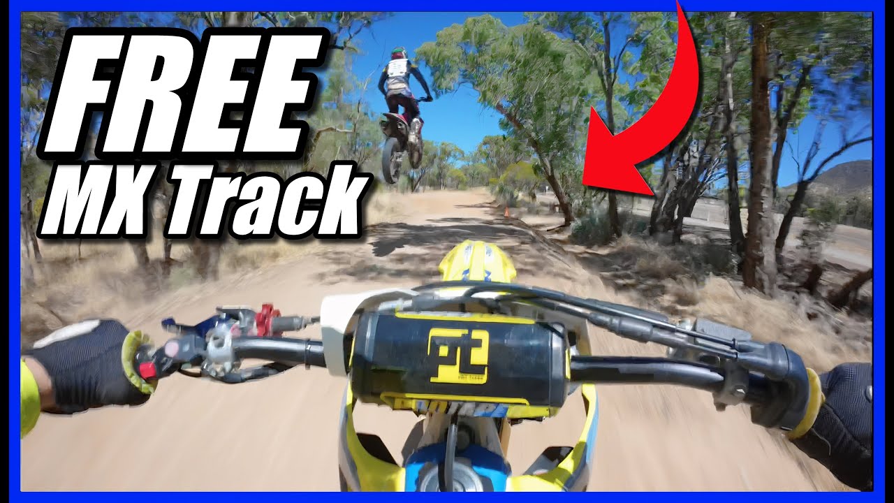 Riding York's FREE MX Track! Really Fun Really Rough*