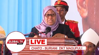 🔴#LIVE: RAIS SAMIA SULUHU - 'HAYATI MAGUFULI ALINIONESHA MAKABURI YA NDUGU ZAKE, LEO TUNAMLAZA'