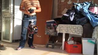 Walkera Master cp brushless upgraded - test flight