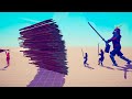 THREE SAMURAIS vs EVERY GOD ► Totally Accurate Battle Simulator TABS