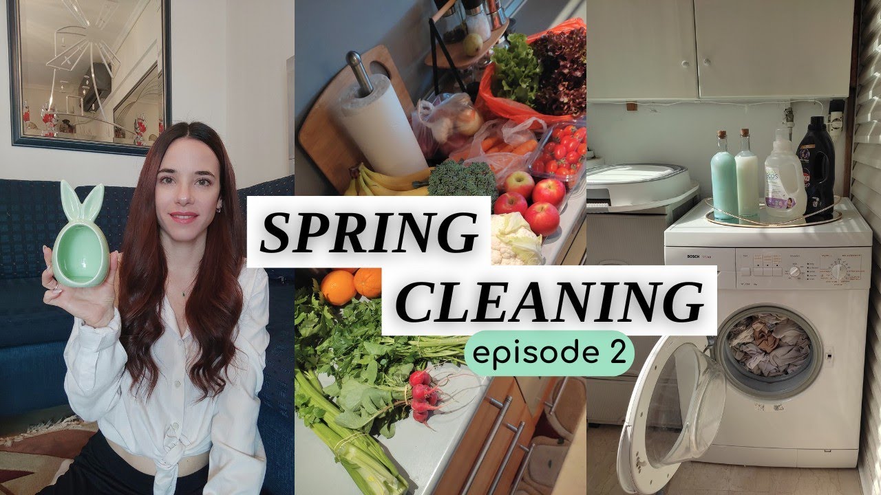 SPRING CLEANING 🫧 cleaning motivation, Pepco haul, laundry organisation, veggie prep | Jane Pap