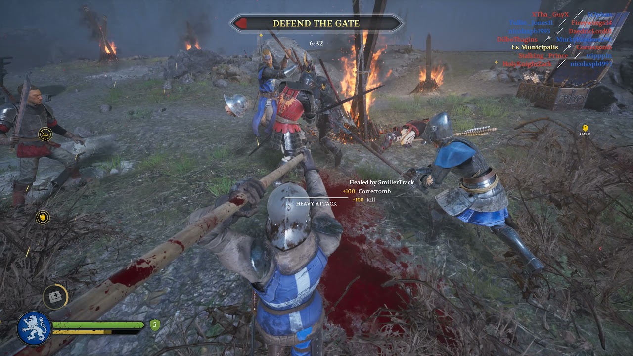 Chivalry 2 | Top Score: Poleman/Halberd