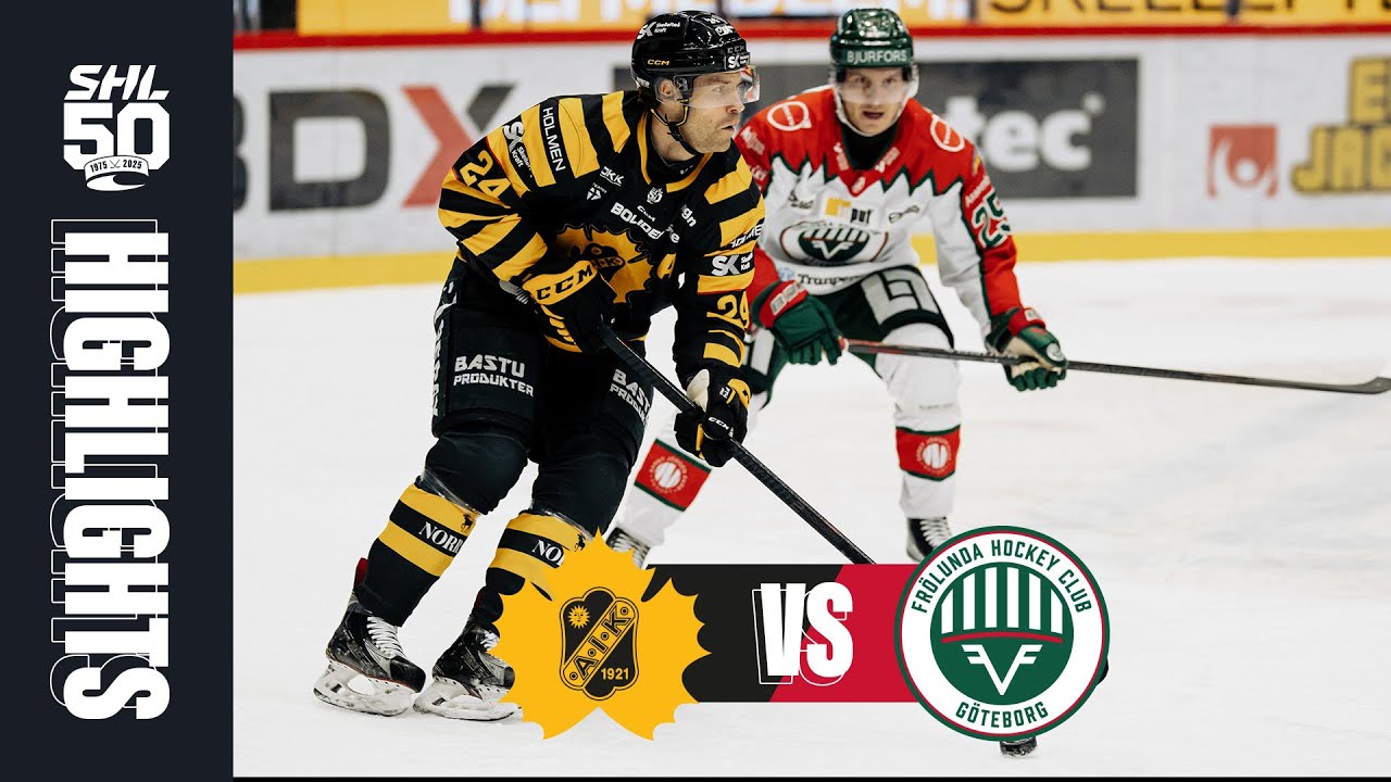 Skellefteå vs Frölunda | 27 nov 2025 | Highlights
