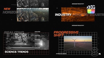 New Technologies Modular Template for Apple Motion & Final Cut Pro - MotionVFX