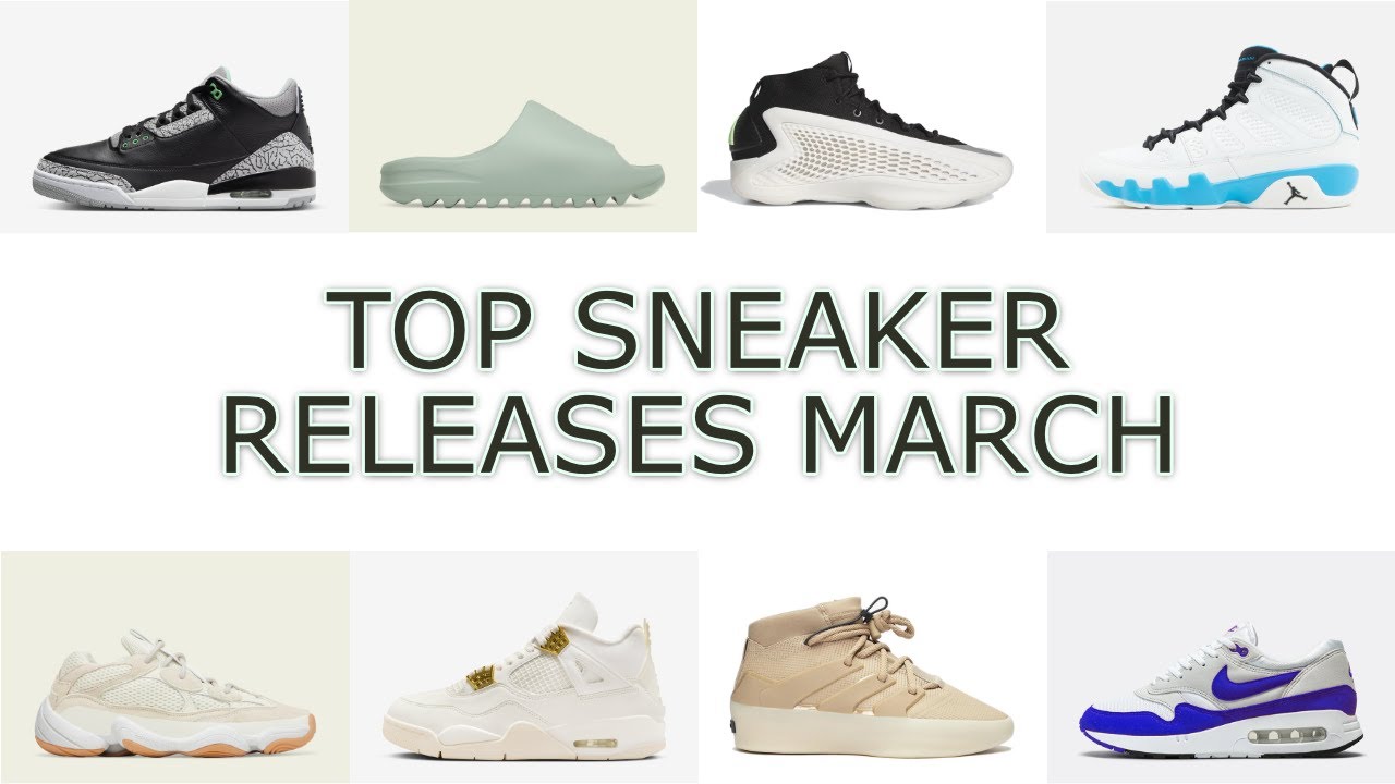 2024 Top Sneaker Releases For March