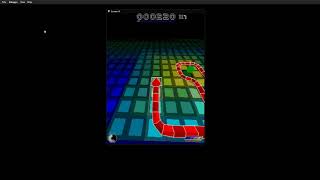 Snakes Game running on EKA2L1 (Symbian Emulator) screenshot 1