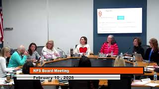 NPS Board Meeting  February 10, 2026