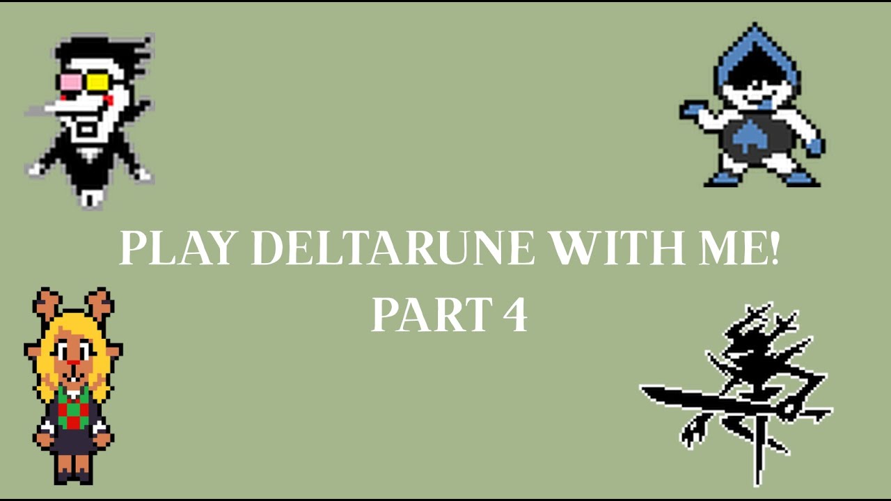 Playing Deltarune Chapter 2 - YouTube