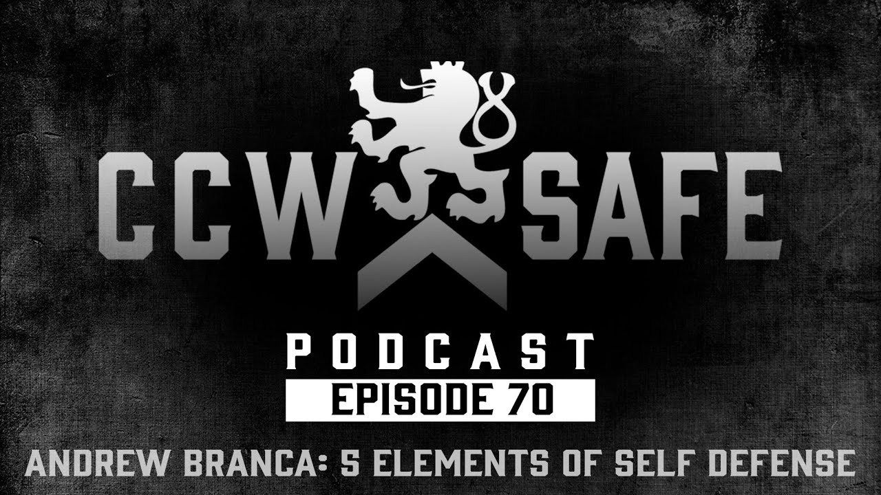 CCW Safe Podcast Episode 70 Andrew Branca And The Five Elements Of
