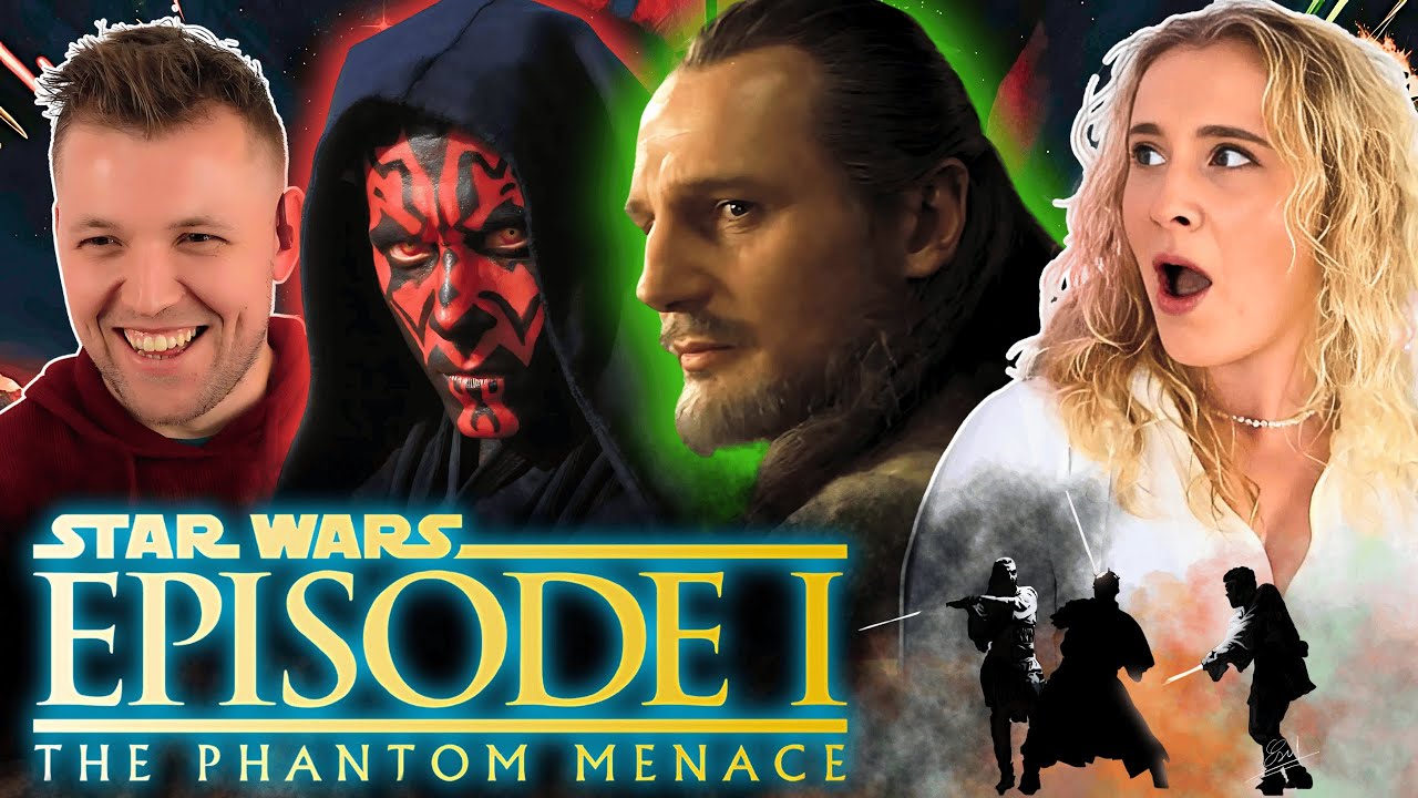 Star Wars: Episode I The Phantom Menace First Time Watching! Lauren is Becoming Full Star Wars Fan!