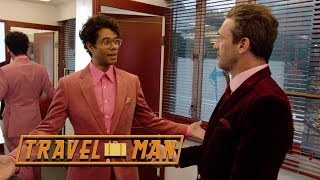 Richard Ayoade​ & Jon Hamm discuss footwear & Daniel Day-Lewis | Travel Man EXTRA