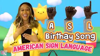 🤯AWESOME ASL Happy Birthday Song American Sign Language | ASL Beginners Lesson 🫰🏽🫶🏽