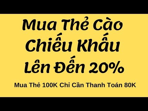 (Cách Mua )Thẻ Cào 100K Trên Shopee - chỉ cần thanh toán 80k | chiết khấu cao nhất từ trước đến nay | Foci