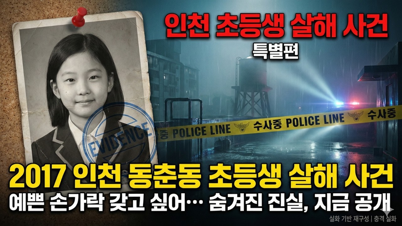 ‘예쁜 손가락 갖고 싶어’ 8살 초등생을 잔인하게 토막 살해한 10대 소녀 | 인천 초등생 살해 사건 실화