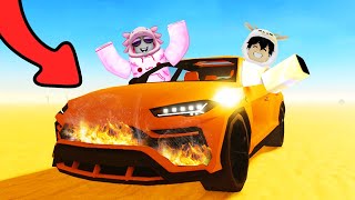 ARABA PATLADI!! | Roblox A Dusty Trip