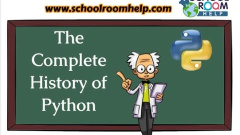 The Complete History of Python